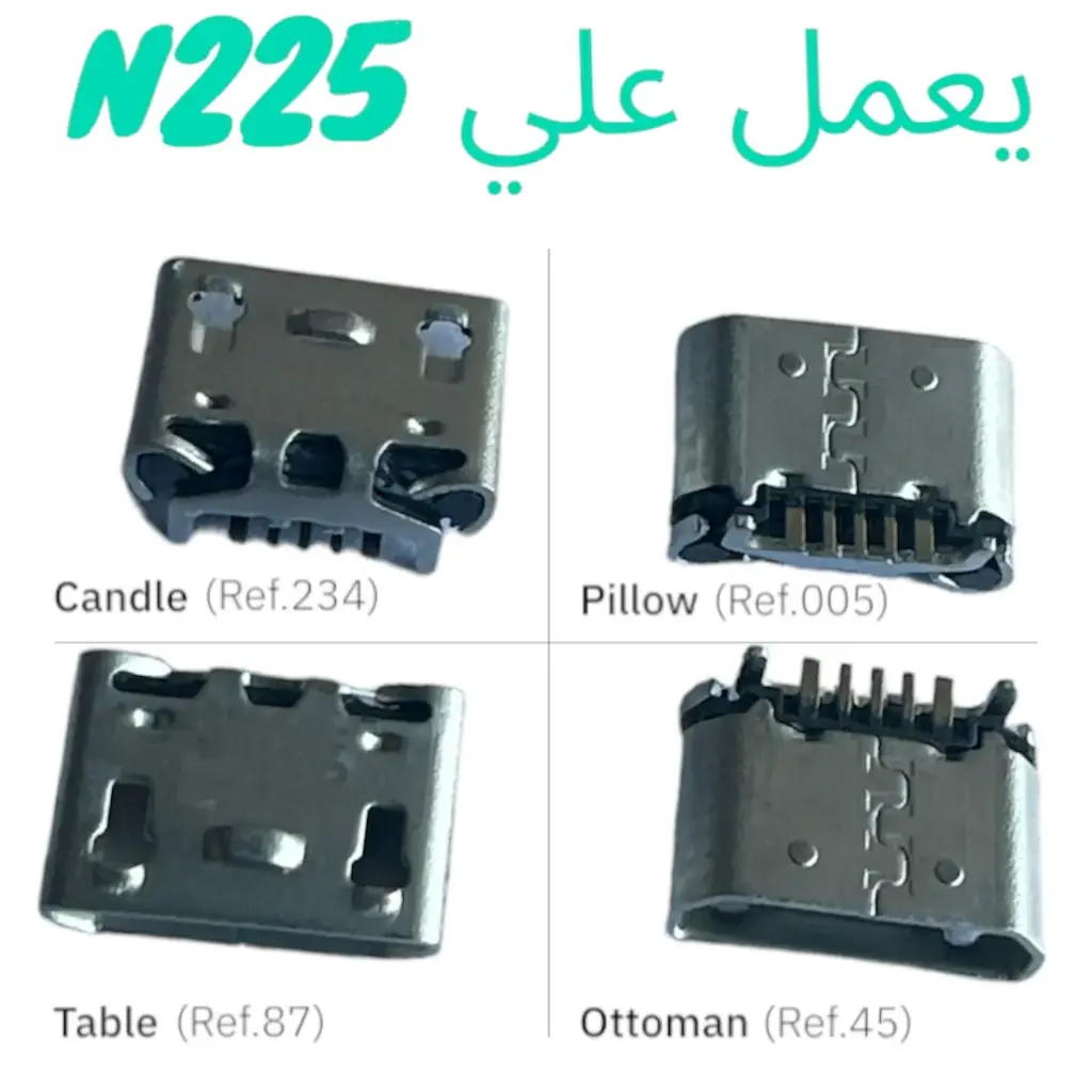 سوكت معدن تايوان OPPO A31/A33/A35/A37/A57/A71 JOY3 