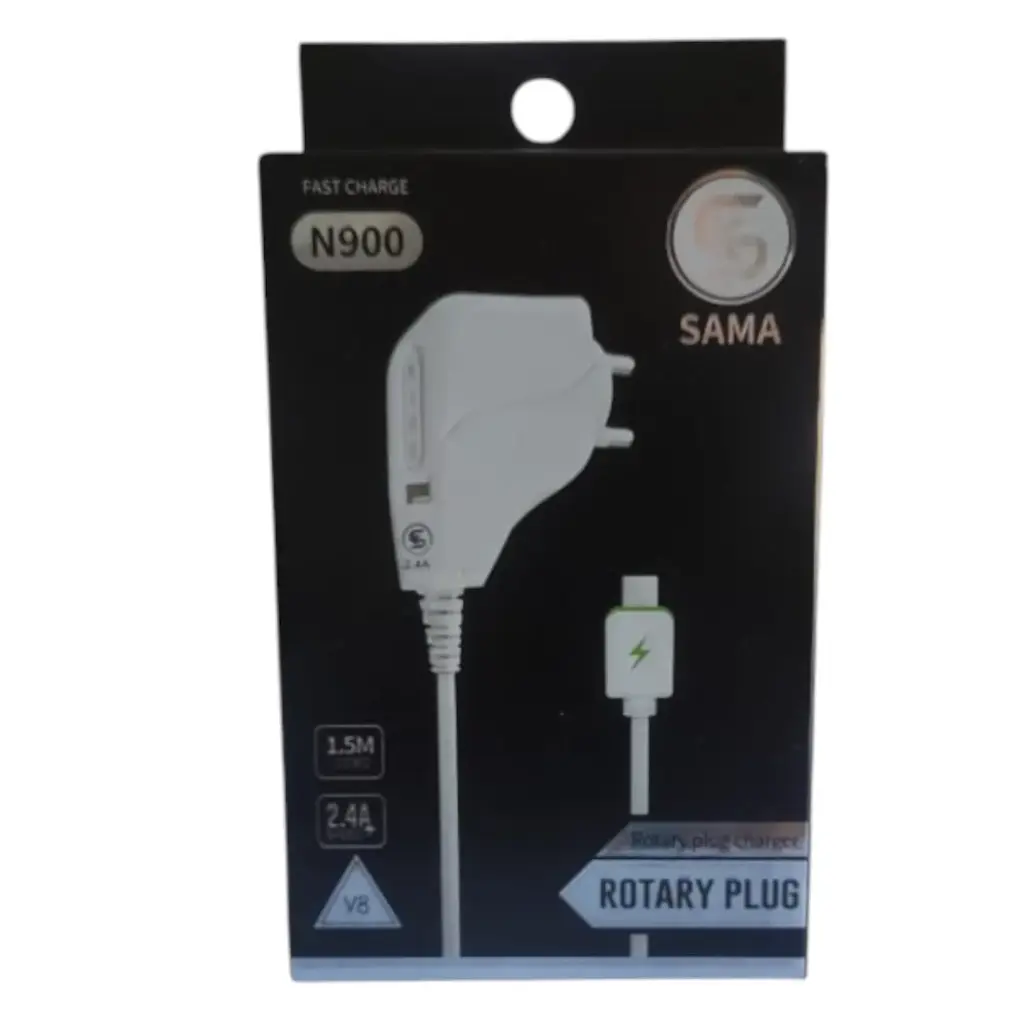 شاحن اصلي شركه متغير الاضاءه MODEL N900/C900 USB  (Micro)