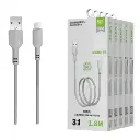 كابل 2متر MICRO USB/DATA 318A 3.1A