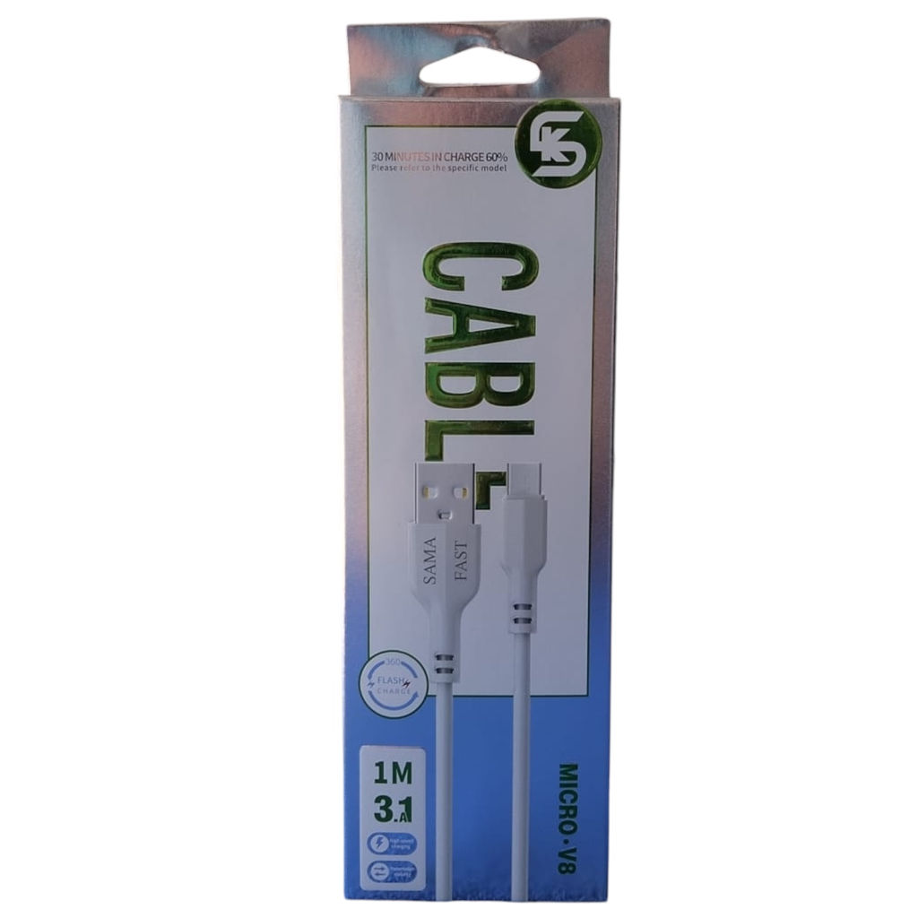   MICRO USB/DATA S888  3.1A 1M كابل 