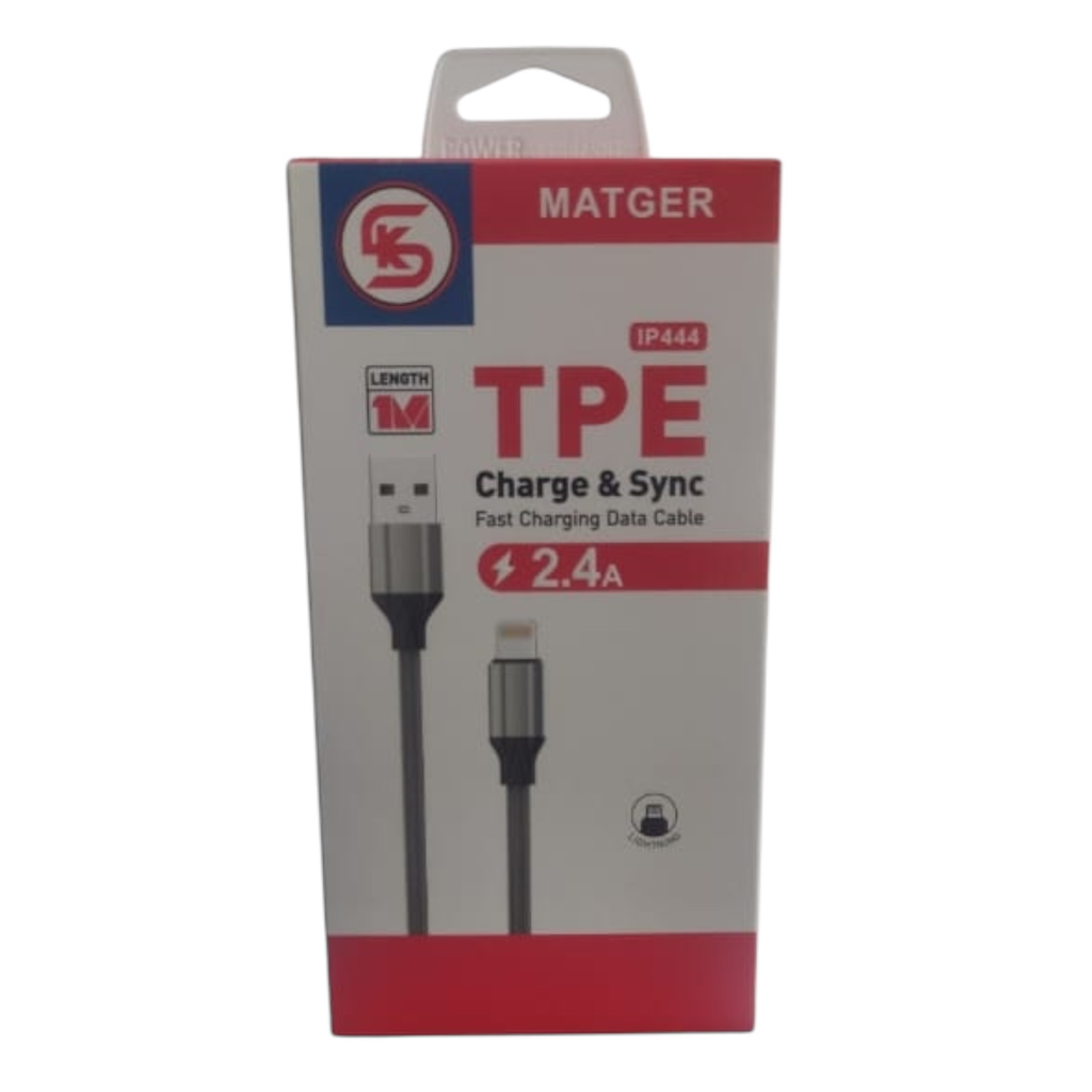 كابل  اصلي IPONE USB/DATA IP444 2.4A 1M 