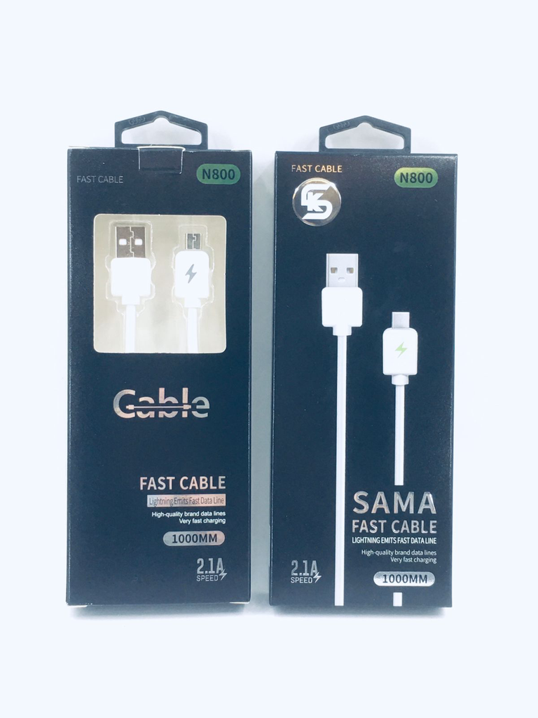 كابل  مضيء MICRO USB/DATA N800 1M