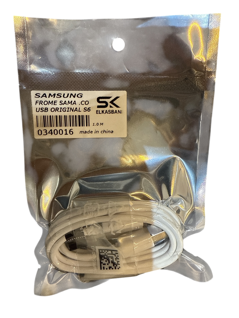 كابل  اصلي SAMSUNG MICRO USB/DATA S6  1M  