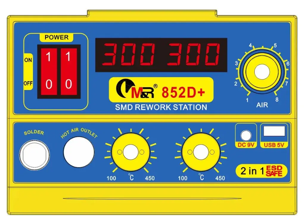 هوت اير  MR852D+ /USB