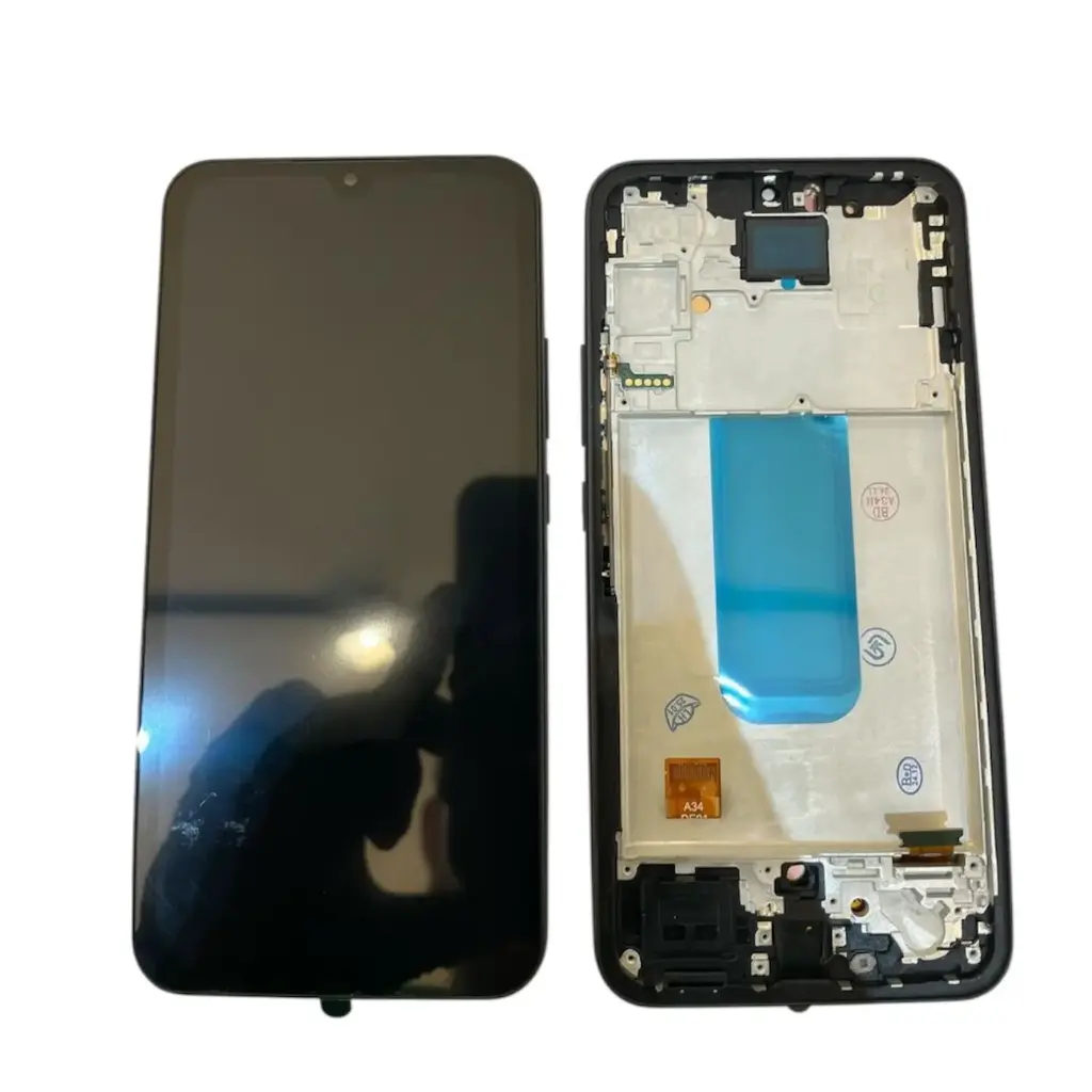  فريم LCD SAM A34 W/F BIG OLED