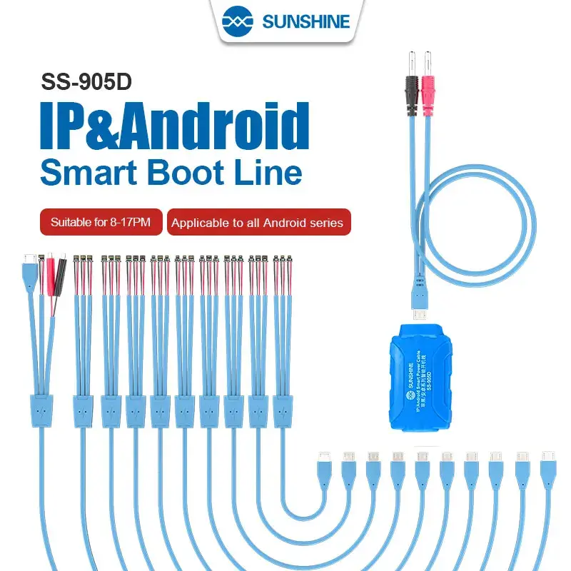 كابل بوت SUNSHINE SS-905D SMART BOOT IP8/IP17+AndroidV11.0