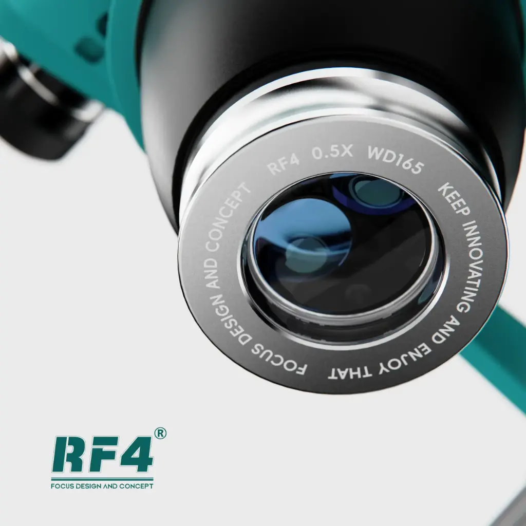 عدسه ميكروسكوب عاليه الجوده RF4 0.5x