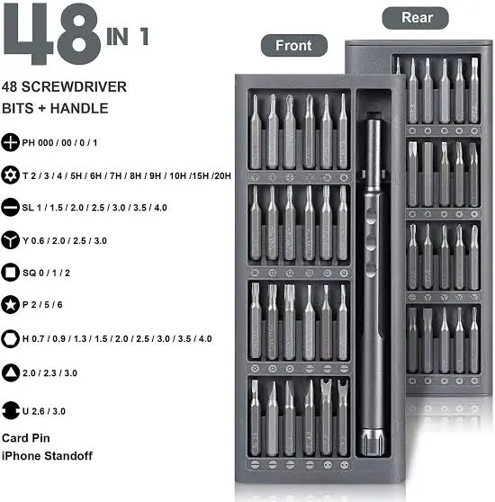 مفك طقم ميكانيك MCN ITECH 48IN1