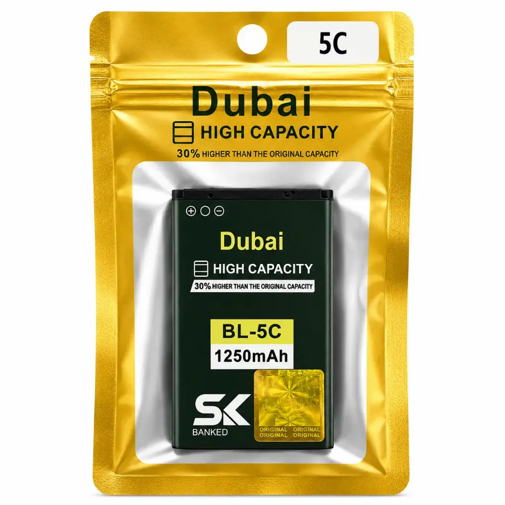 بطاريه كيس DUBAI 5C  