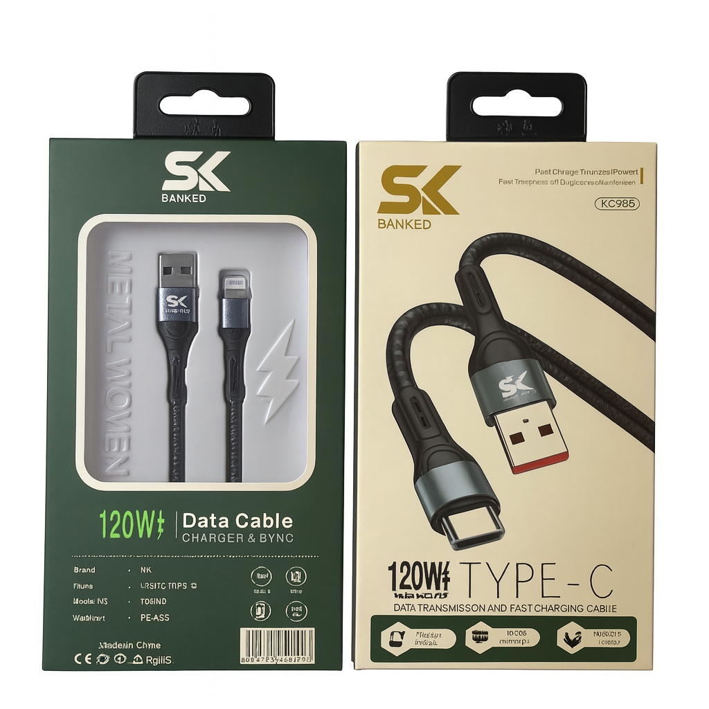 كابل شحن ايفون KP888 USB/IPH 