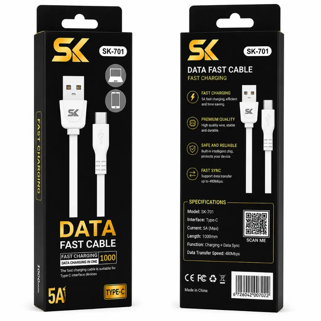 كابل بيانات USB/TC SK701.L21A 1M  