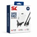 شاحن USB/TC SK600 30W SUPER FAST/SUPER VOOC