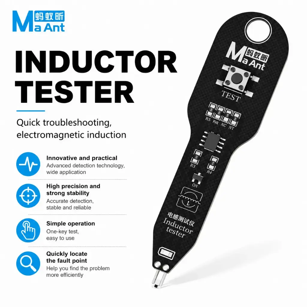 تيستر بورده مع البطاريه MAANT Inductance Tester