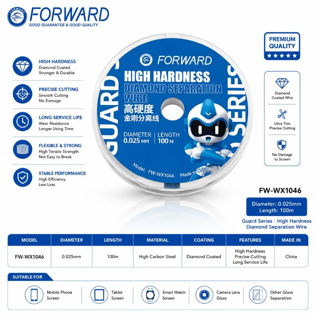 سلك باغات  FORWORD FW-WX1046 0.03MM 100M