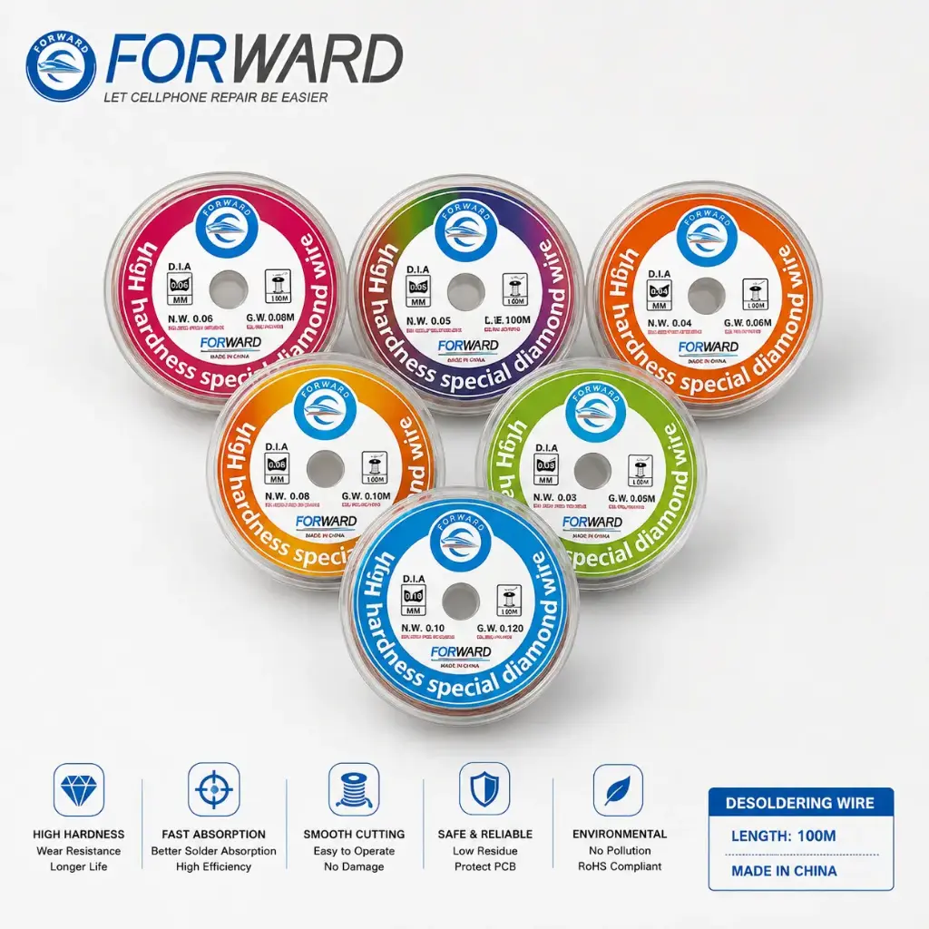 سلك باغات  بالقطعه FORWORD FW-T33 0.03MM 100M 