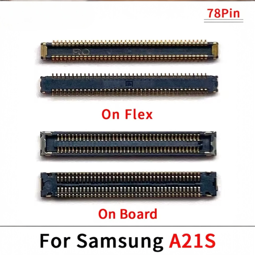 سوكت شاشه SAM A21S ON BOARD