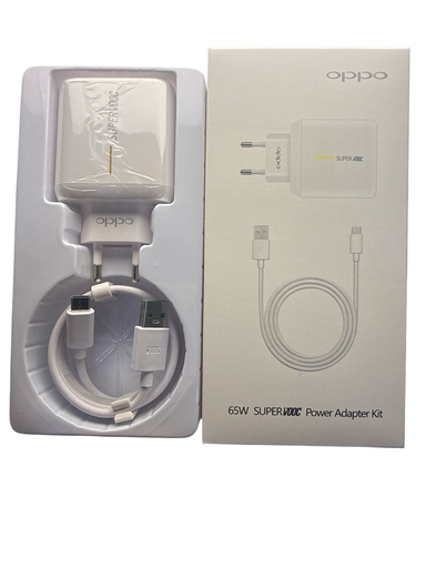 شاحن  مع كابل OPPO USB/TYPEC 65W