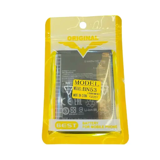 [5020MAH/NOTE10PROMAX-PRO4G/NOTE9PROMAX/POCOM2PRO] بطاريه RD MI BN53