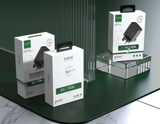  شاحن  سوبر فاست 20W CH013 BLACK   